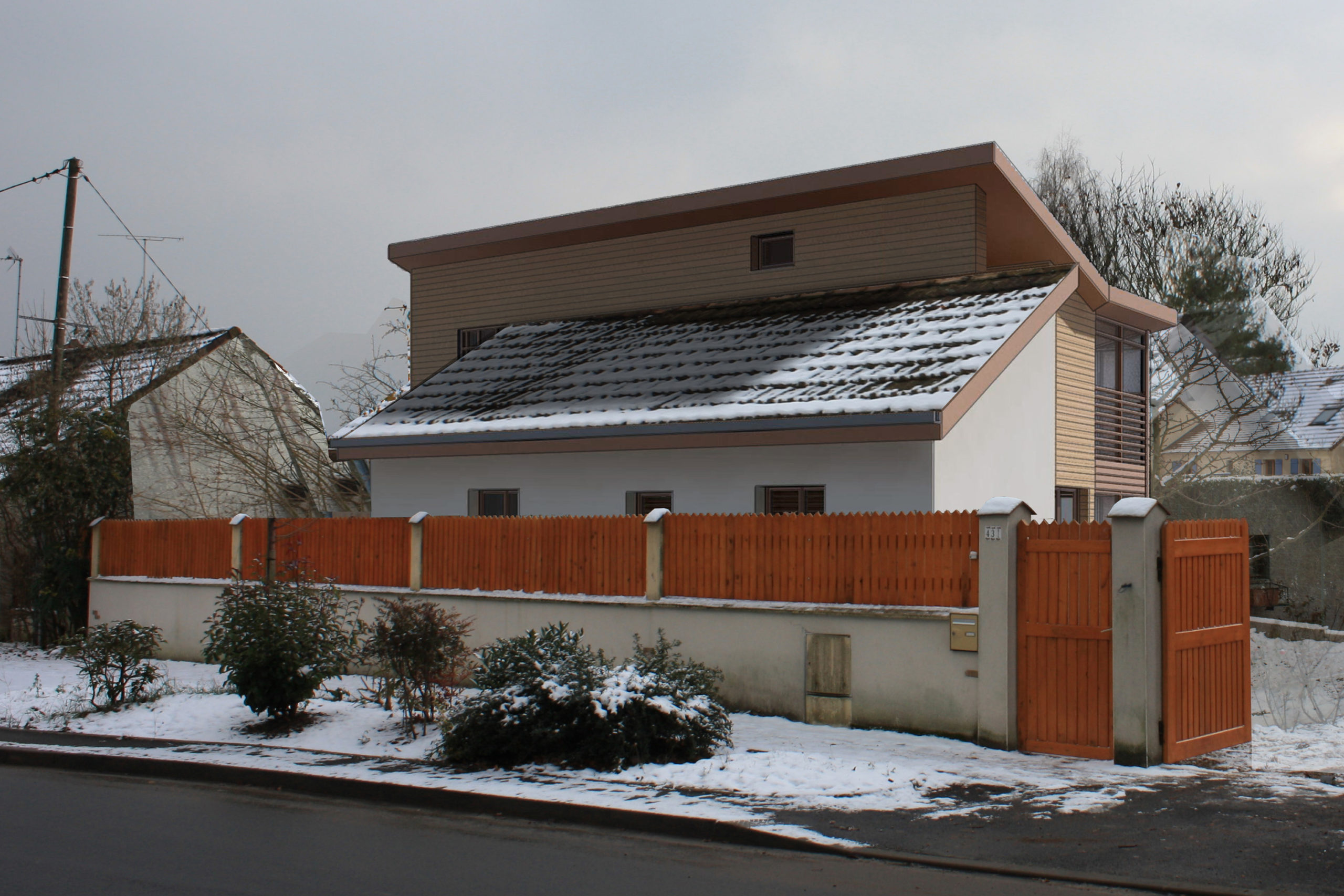 Habitation en bois