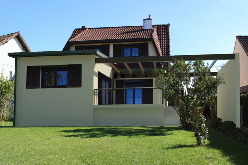 Terrasse et Pergola