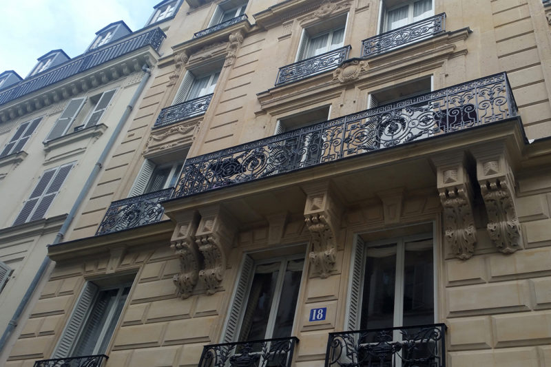 Ravalement d’un immeuble Haussmannien